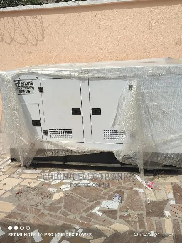 Brand New Perkins 80kva Soundproof DIESEL Silent Generator