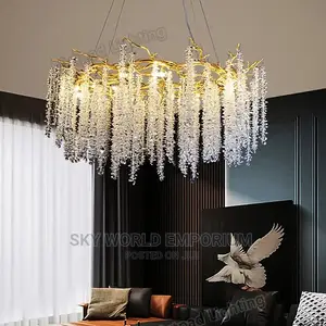 Europe Luxury Crystal Chandeliers for Living Room