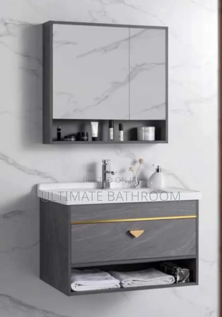 Gun Gray Colour Cabinet