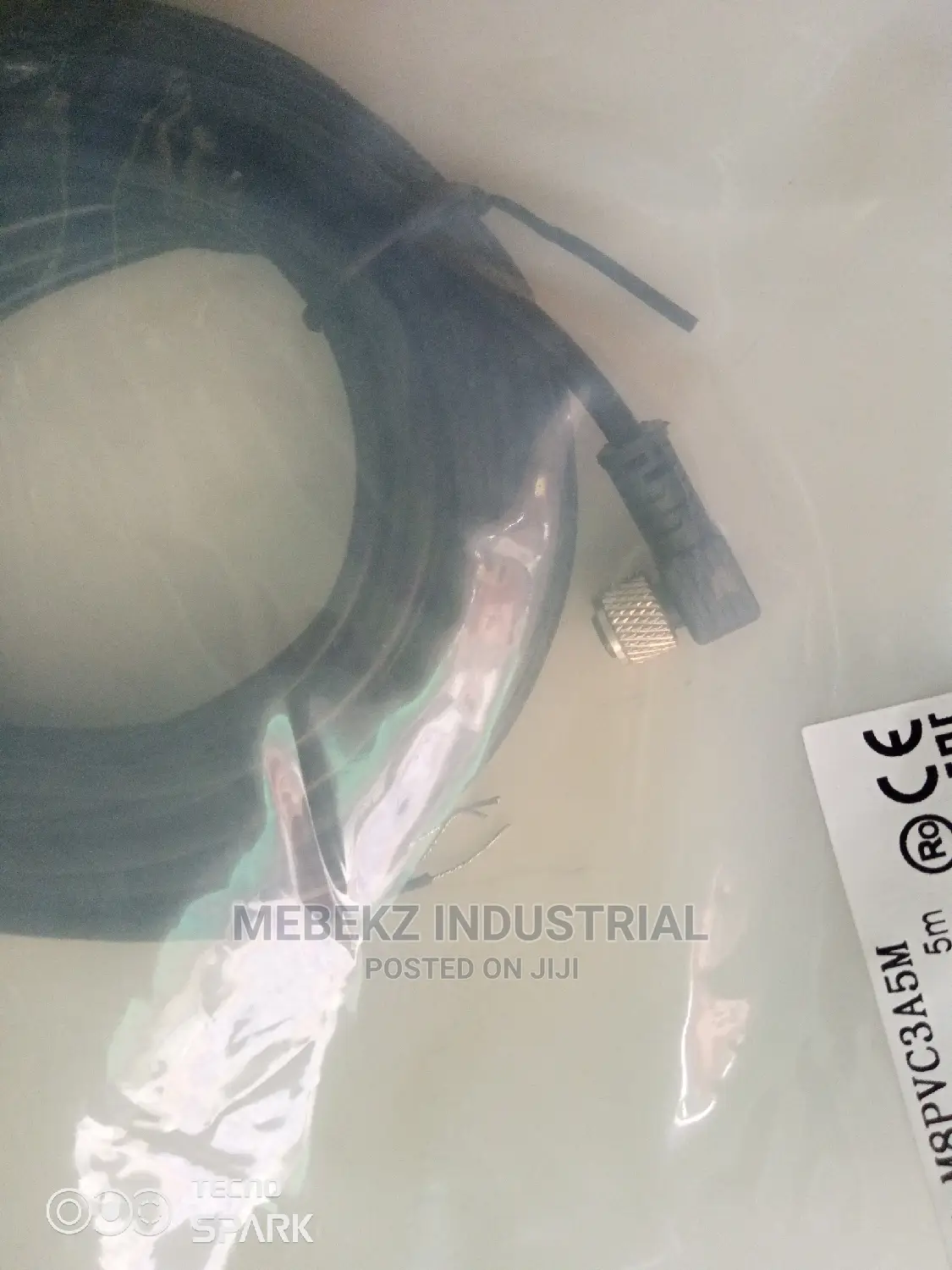 Omron Sensor Cable Plug 5mtrs