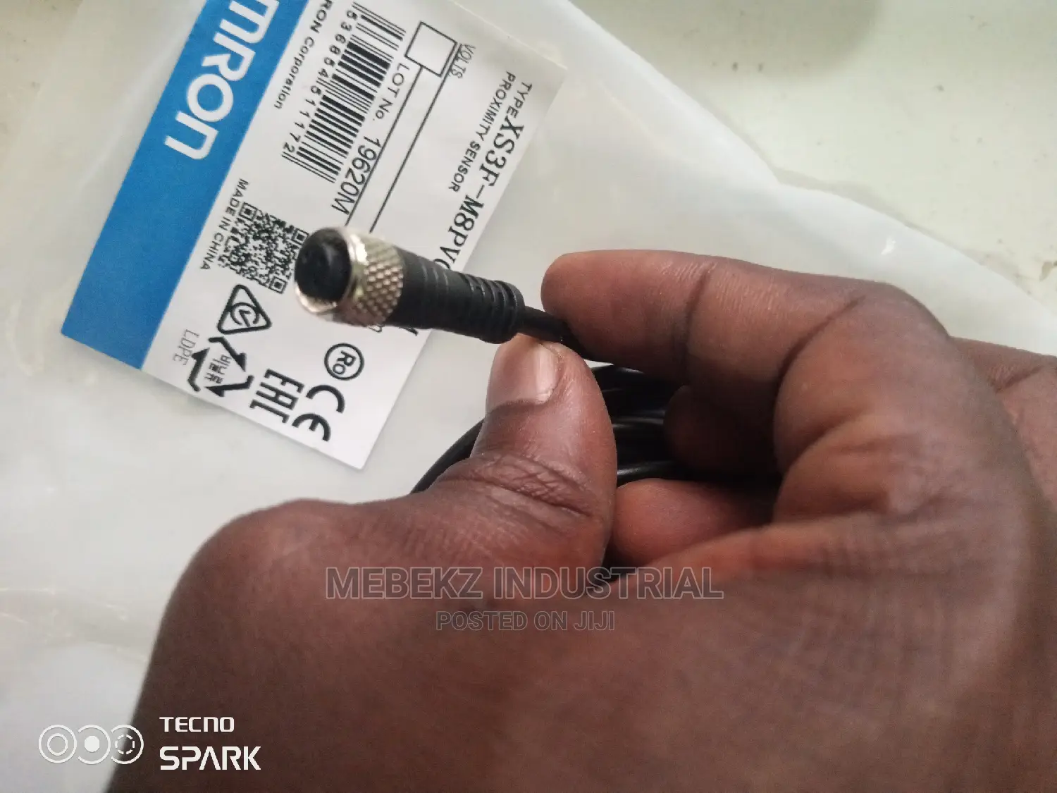 Omron Sensor Cable Plug 5mtrs