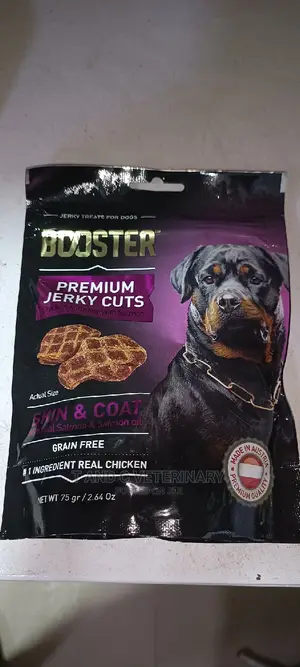 Booster Premium Jerky Cuts Dog Pet Treat Snacks 75g