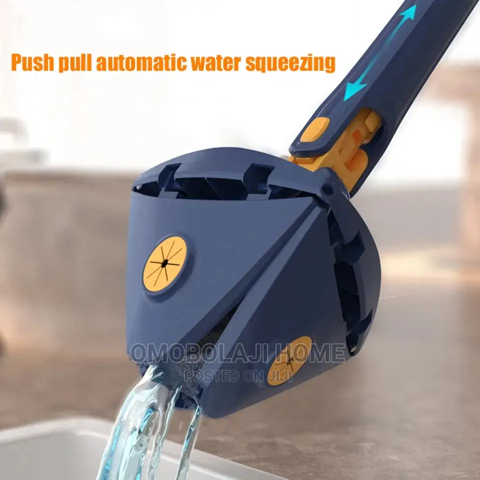 Rotating Self Twist Triangular Mop