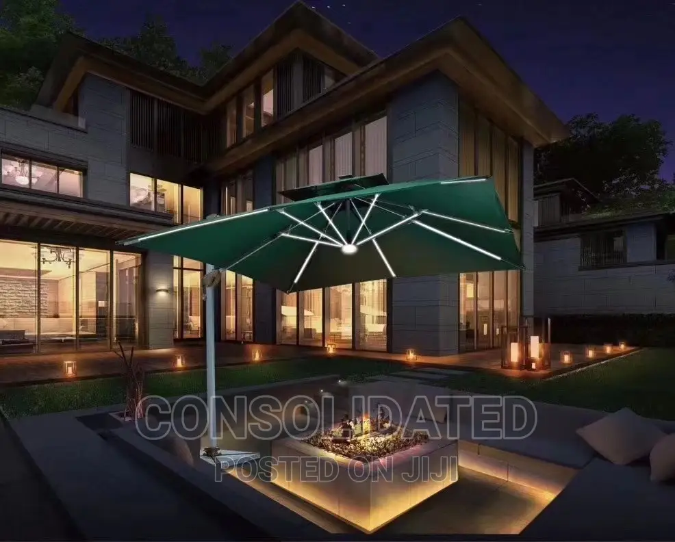 Quality Outdoor Solar Umbrella