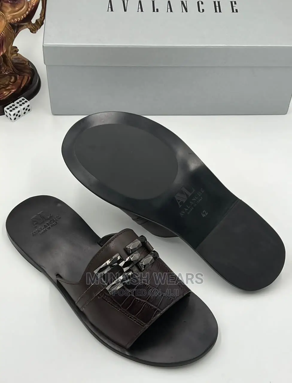Classic Italian Leather Slipers