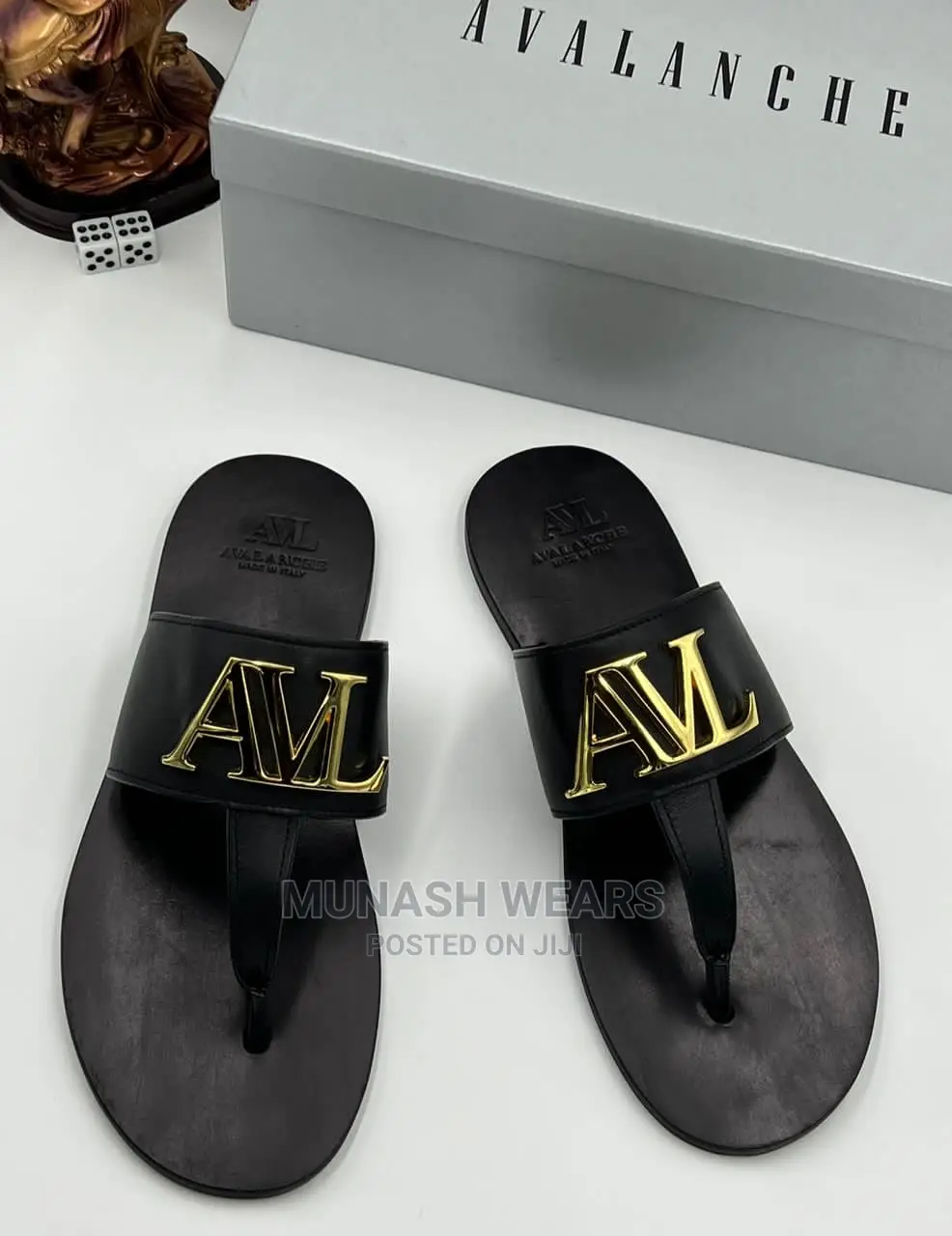 Classic Italian Leather Slipers