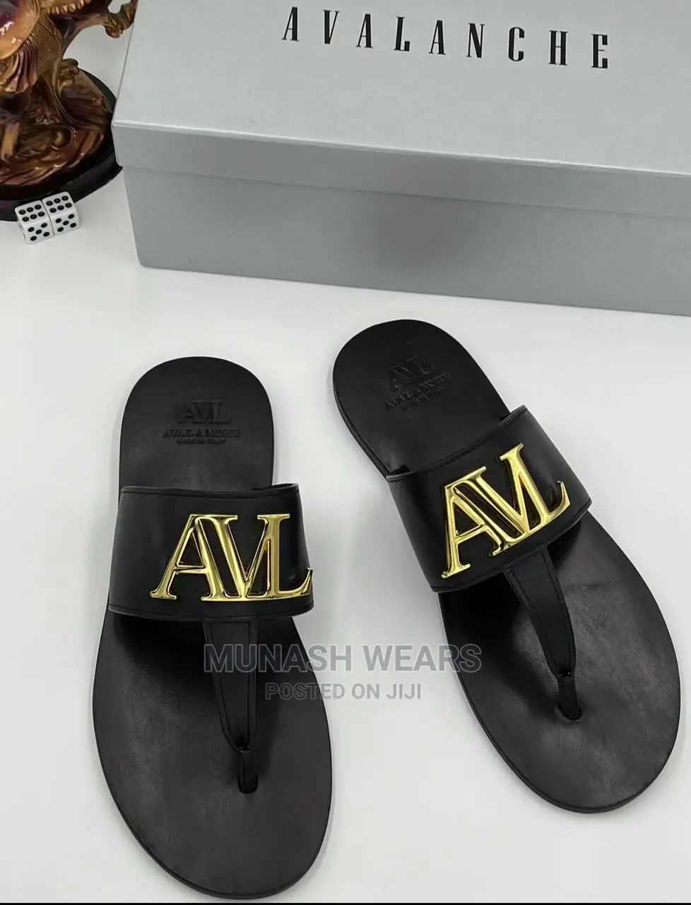 Classic Italian Leather Slipers