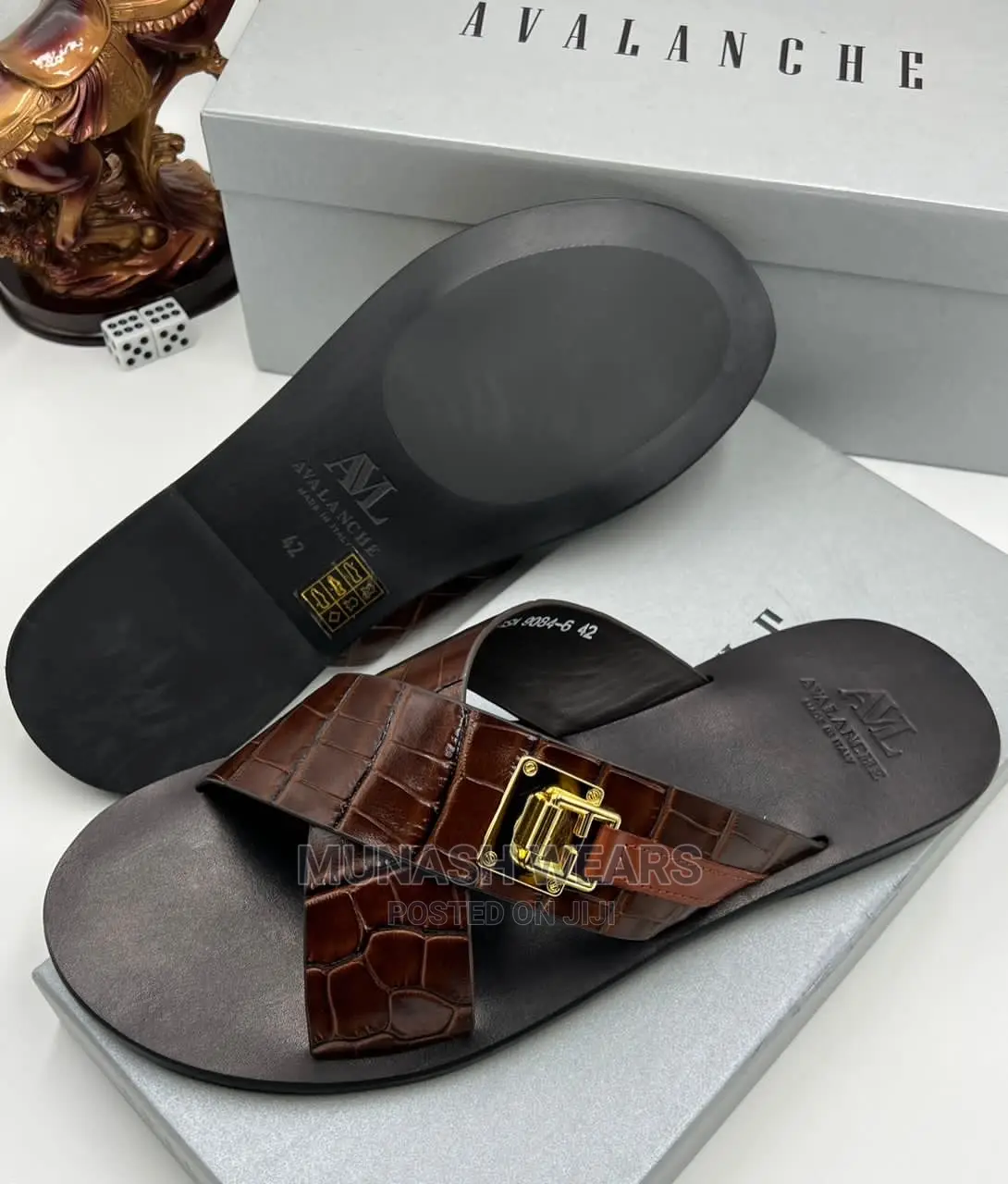 Classic Italian Leather Slipers