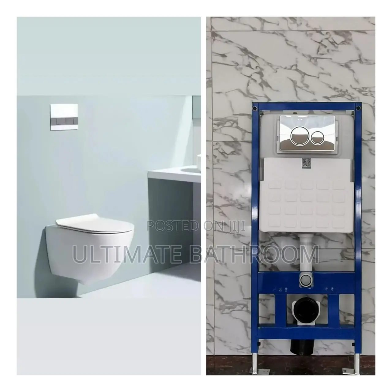 White Round Conduit Watercloset