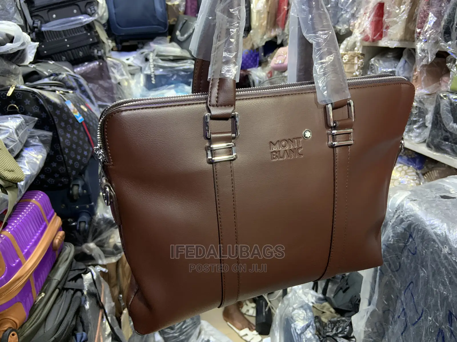 Quality Imported Leather Laptop/Conference/Office Bag