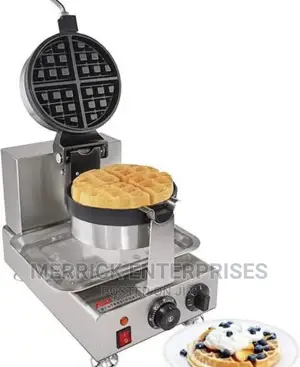 Single Rotary Waffle Baker