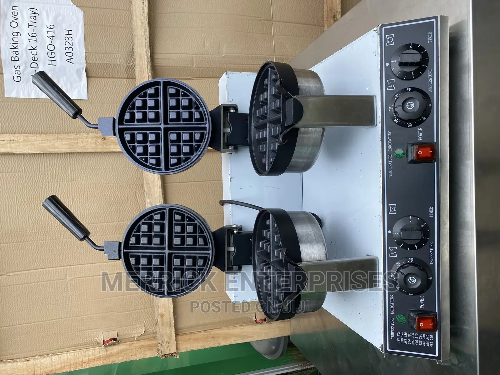 Deep Teeth Rotary Waffle Maker