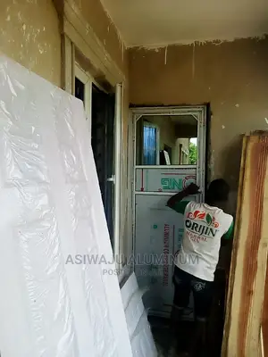 Aluminum Bathroom and Toilet Door