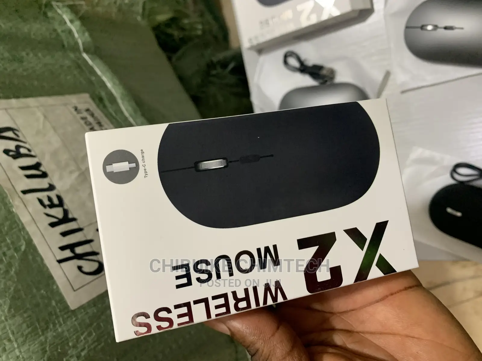 X2 Silent Bluetooth and Wireless Rechargeable Usb-C Mouse