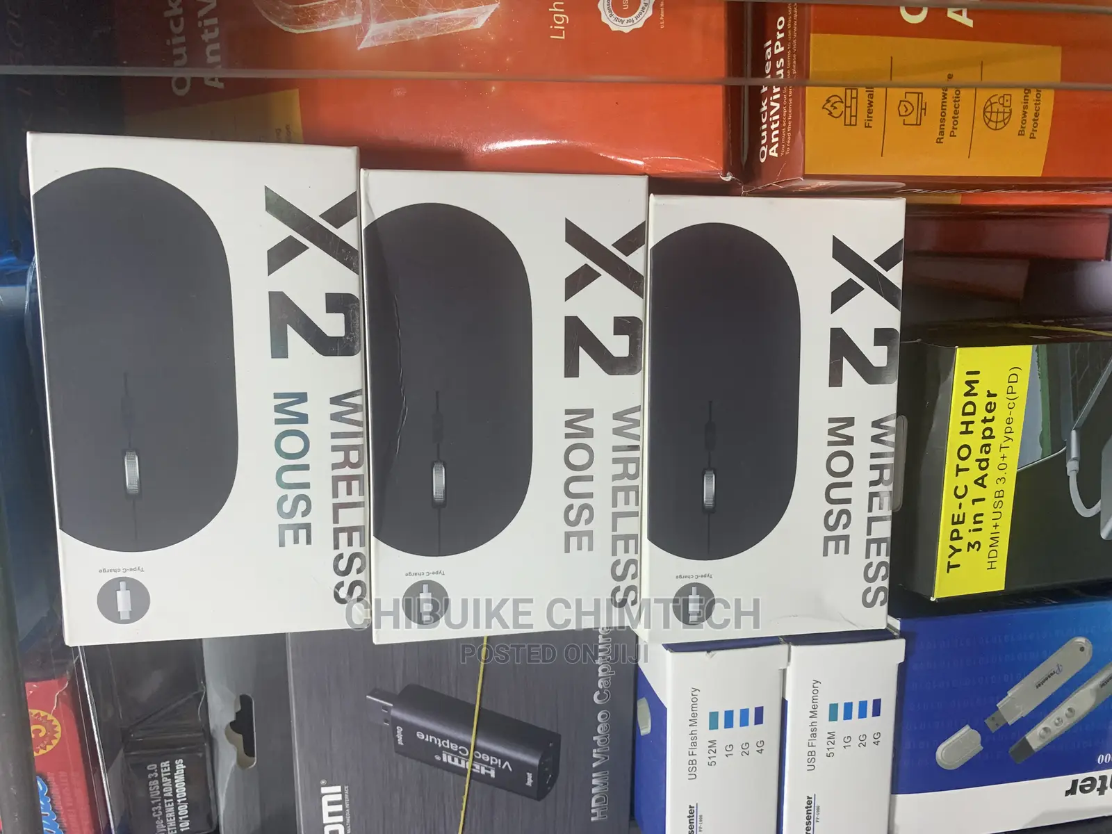 X2 Silent Bluetooth and Wireless Rechargeable Usb-C Mouse