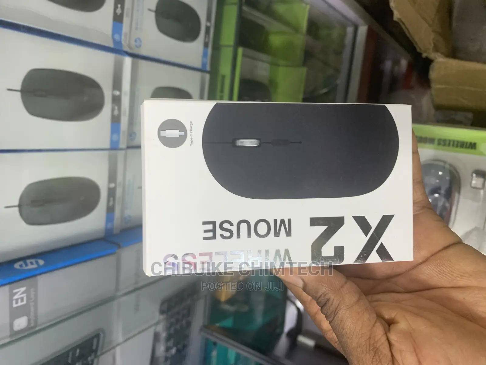 X2 Silent Bluetooth and Wireless Rechargeable Usb-C Mouse