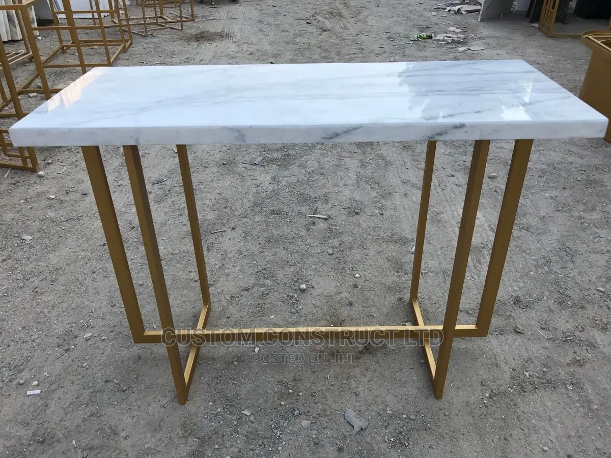 Console Table and Mirror