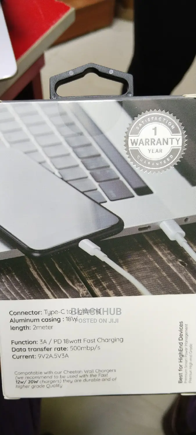 Digifon Type-C to Lightening 2m 30w Cable