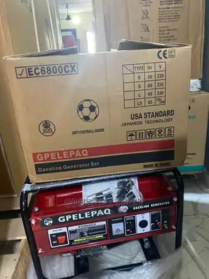 Red Tank Elepaq Ec6800cx/3.5kva Generator