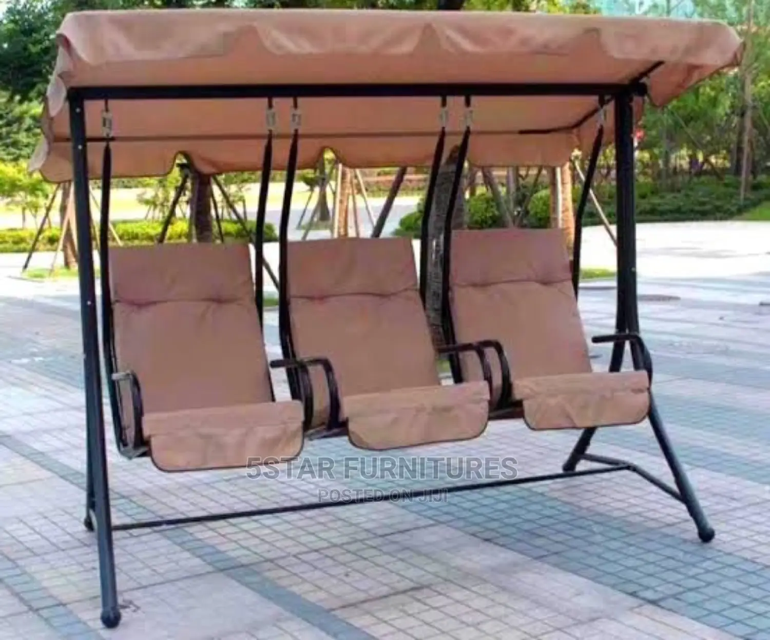 3 Seater Canopy Swing Hanging