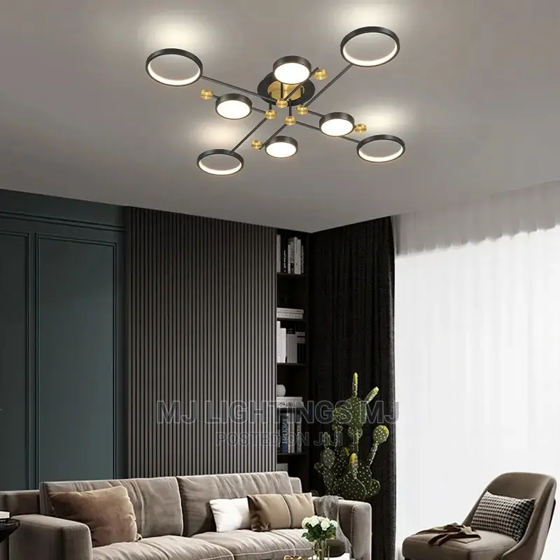 Modern LED Ceiling Light for Living Dining Room Bedroom.
