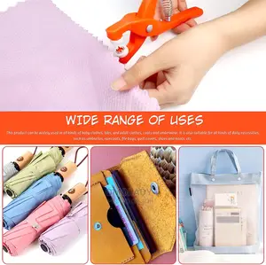 Buttons Set With Hand Pressure Pliers Tool