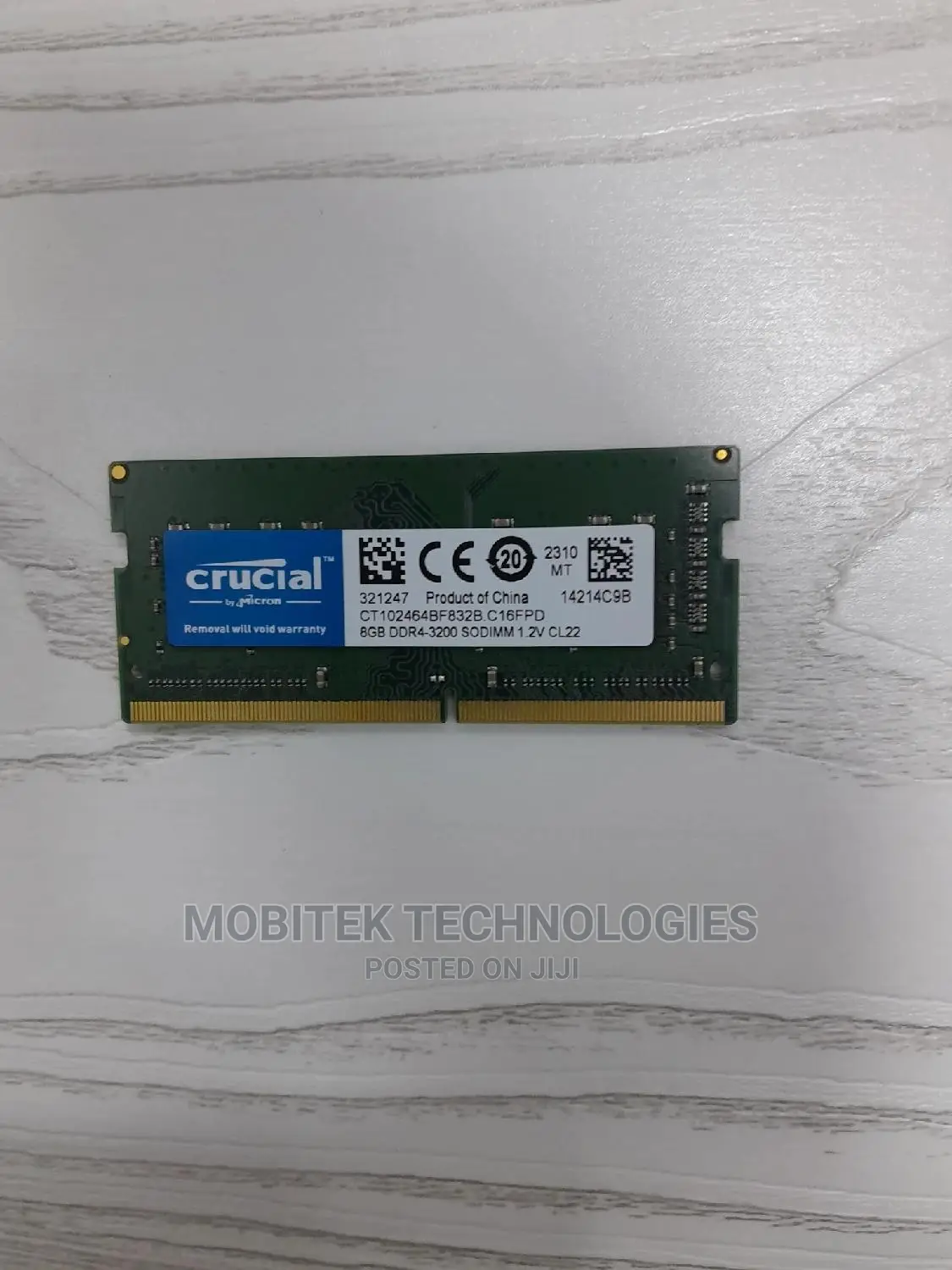 8gb Ddr4-3200 Sodimm Laptop Ram