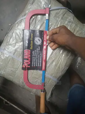 Poland Wooden Hack Saw Frame Original