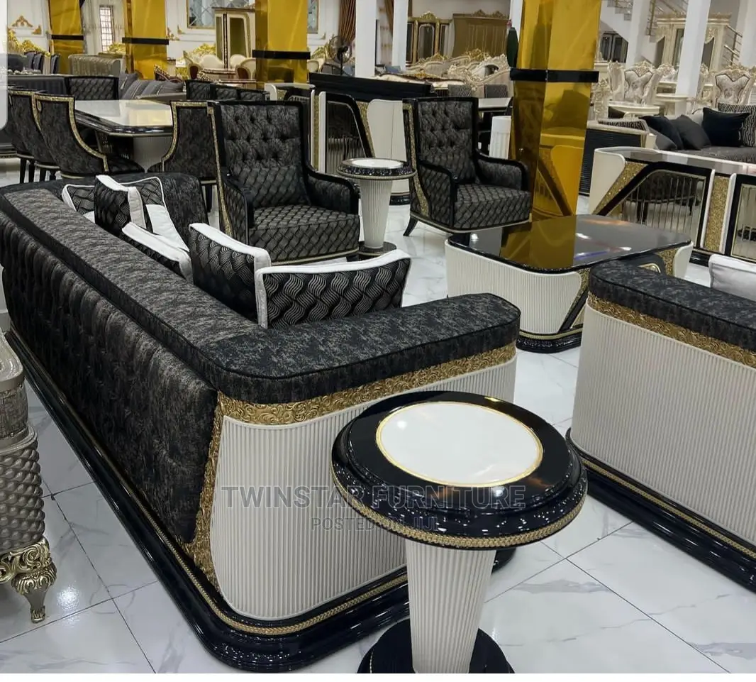 New Modern Luxury Turkish Contemporary Complete Sofa Set in Ojo