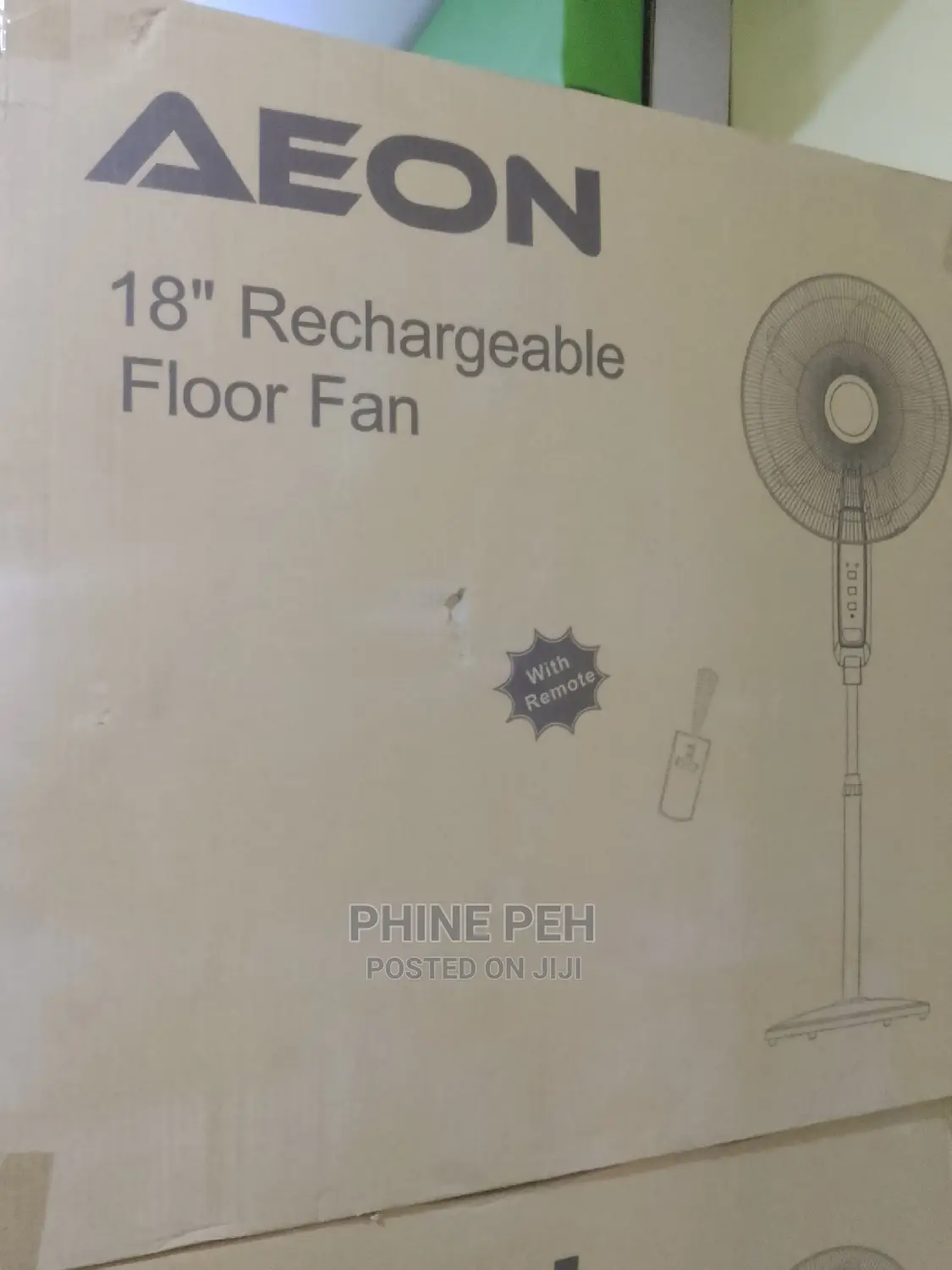 Aeon 18"Rechargeable Fan
