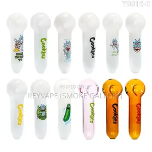 Cookies Glass Smoking Pipe