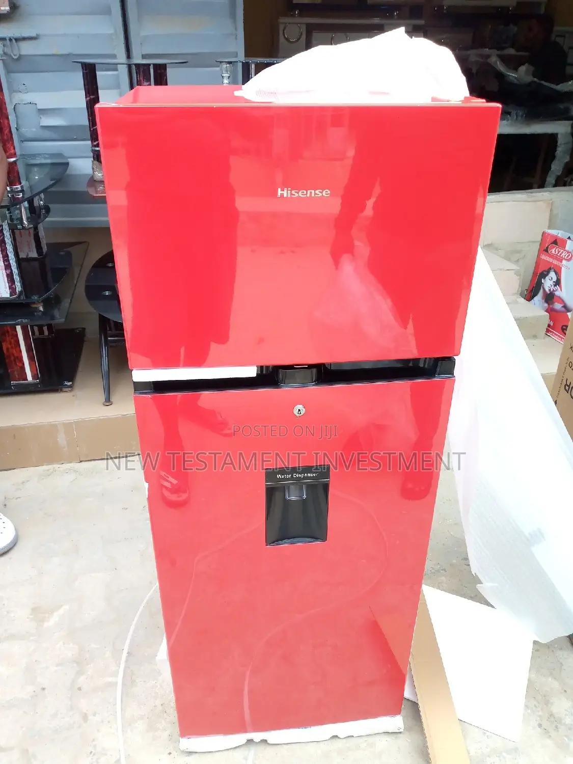 Hisense Fridge Capacity 206l With Water Dispenser