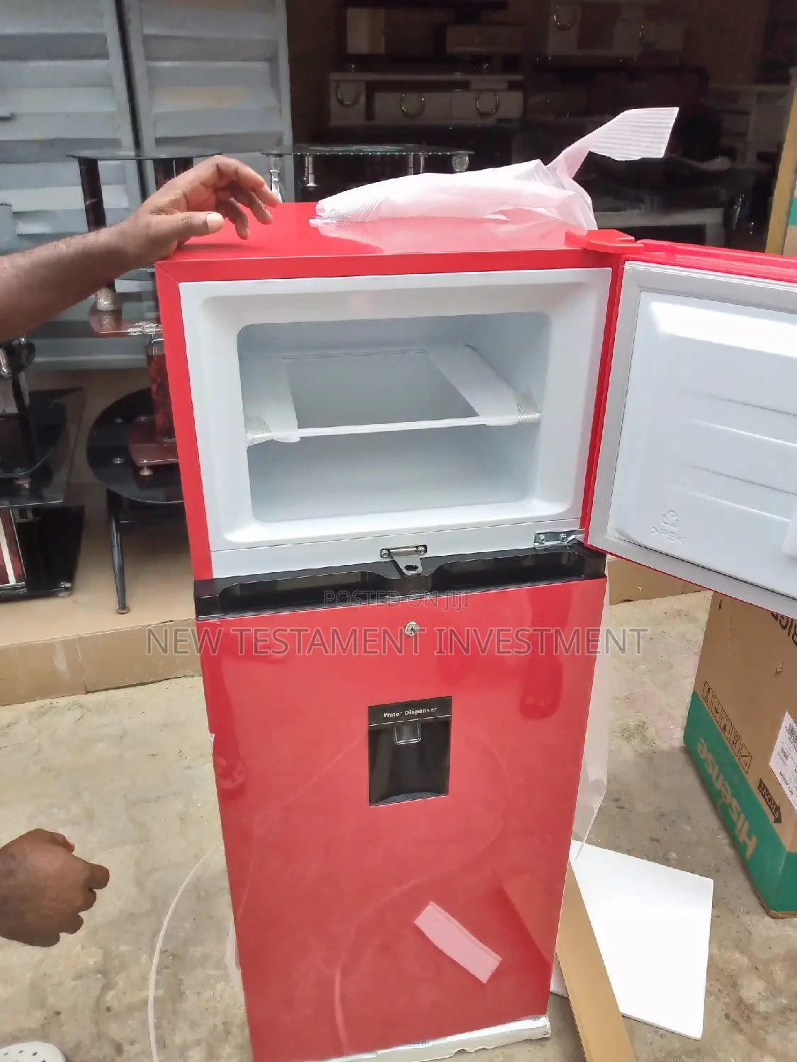 Hisense Fridge Capacity 206l With Water Dispenser