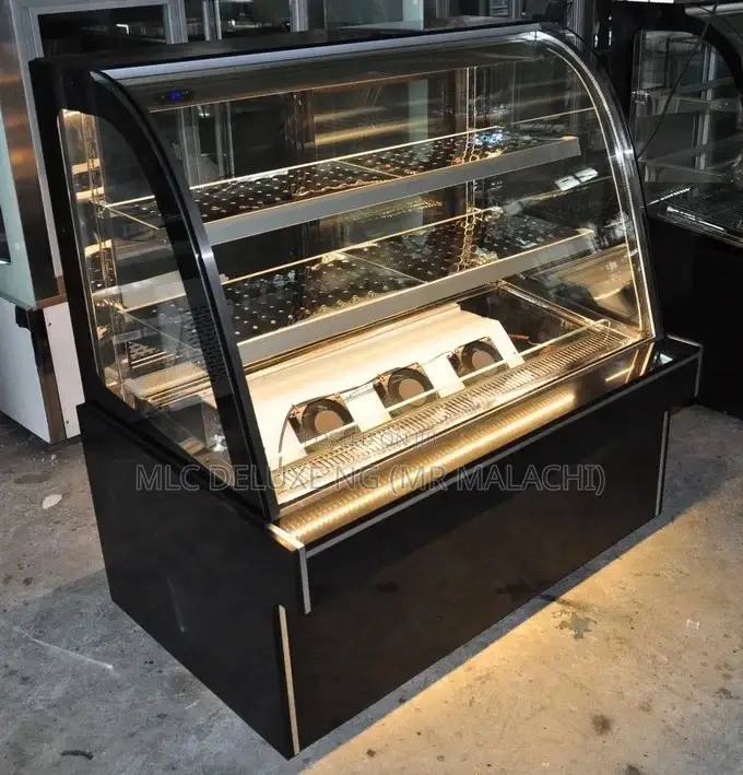 Heated Types Snacks Display/Food Warmer (Marbled) 4,5,6ft