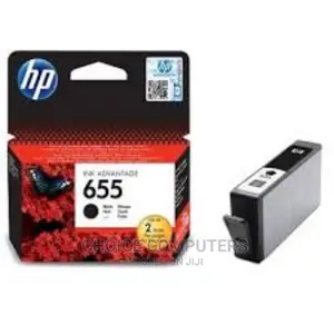 HP 655 Black Original Ink Advantage Cartridge