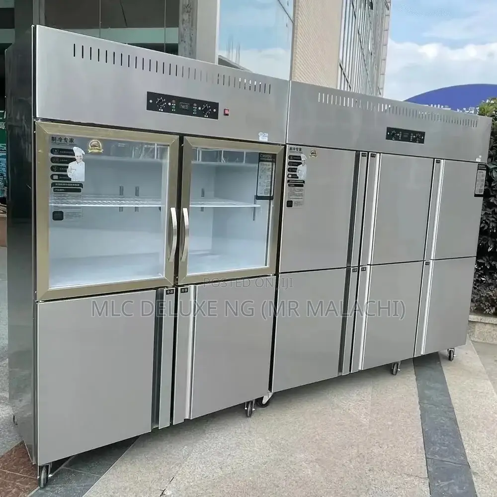 4 Doors Display/Stainless Door Kitchen Chiller/4door Chiller