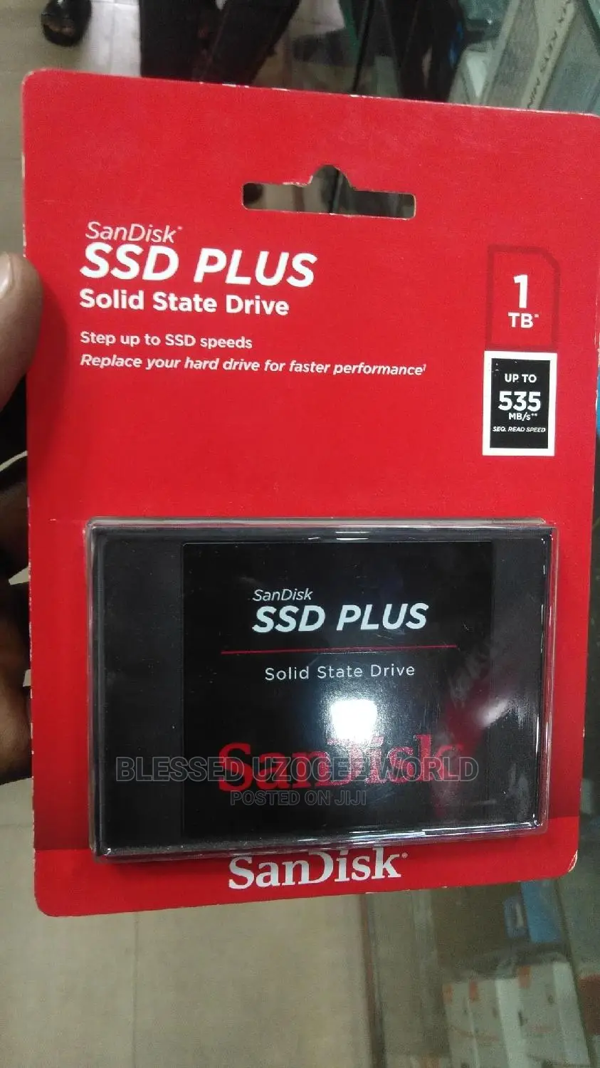 1TB Sandisk SSD Plus Memory Storage