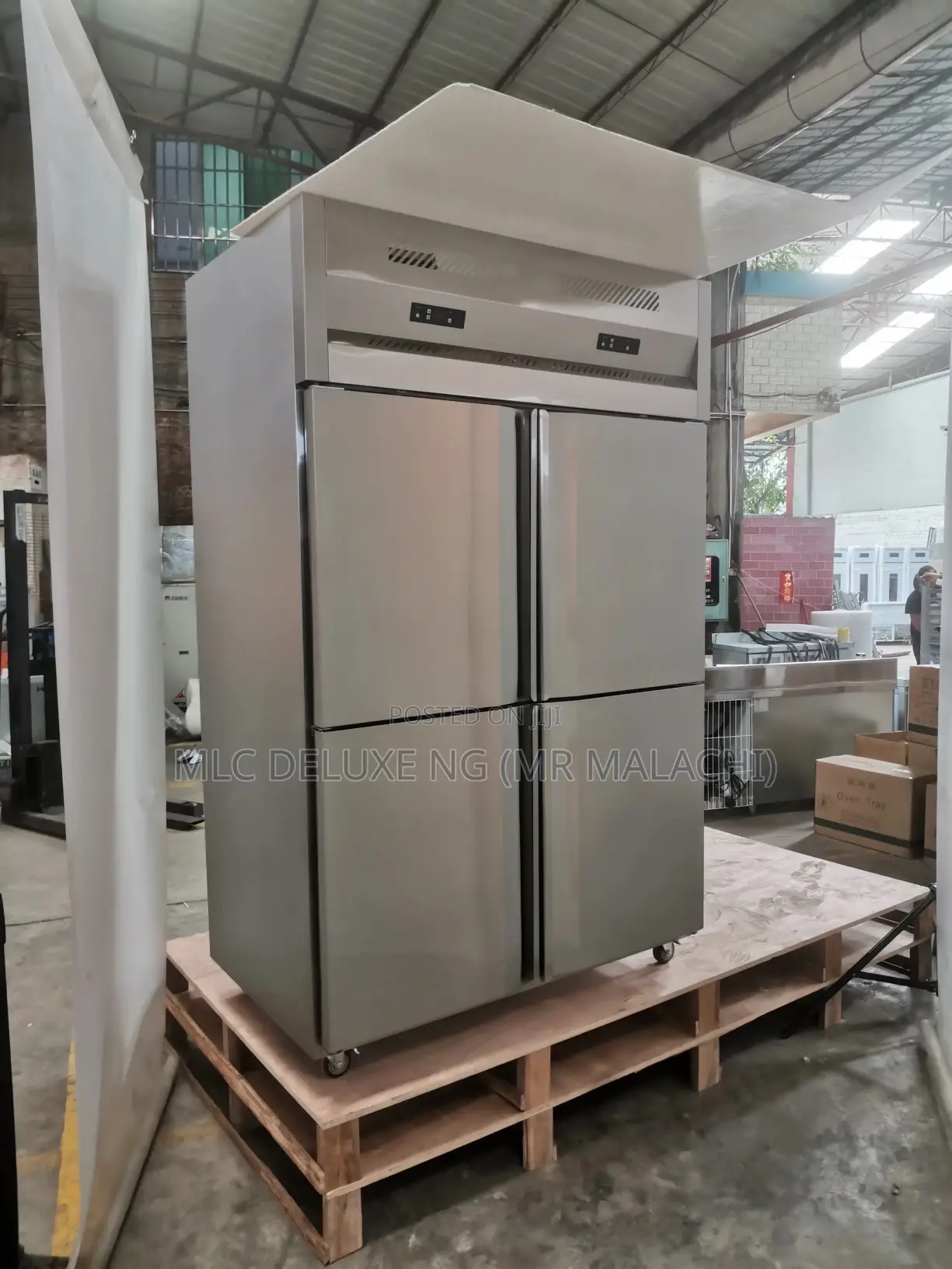 Stainless 4 Doors Freezer and Fridge Refrigerator/4 Doors