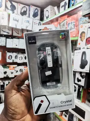 Magnetic Wireless Mouse Wiwu Crystal Transparent Mouse