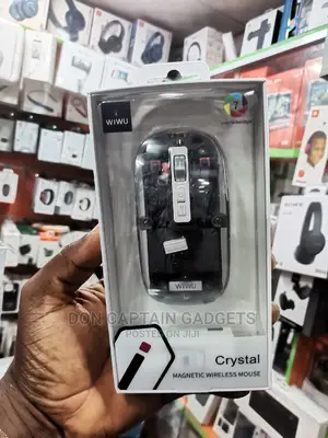 Magnetic Wireless Mouse Wiwu Crystal Transparent Mouse