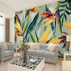 Tropical Plants Nature Wall Mural,