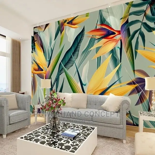 Tropical Plants Nature Wall Mural,