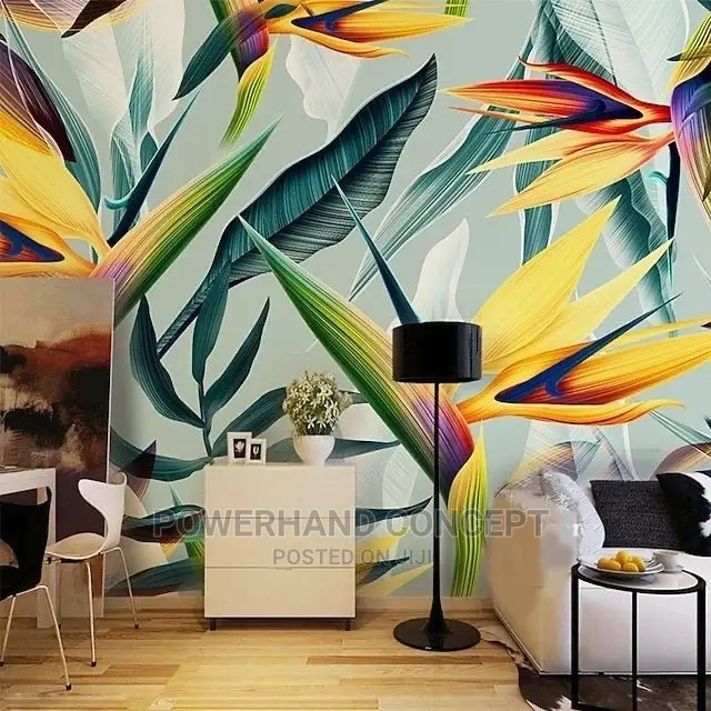 Tropical Plants Nature Wall Mural,