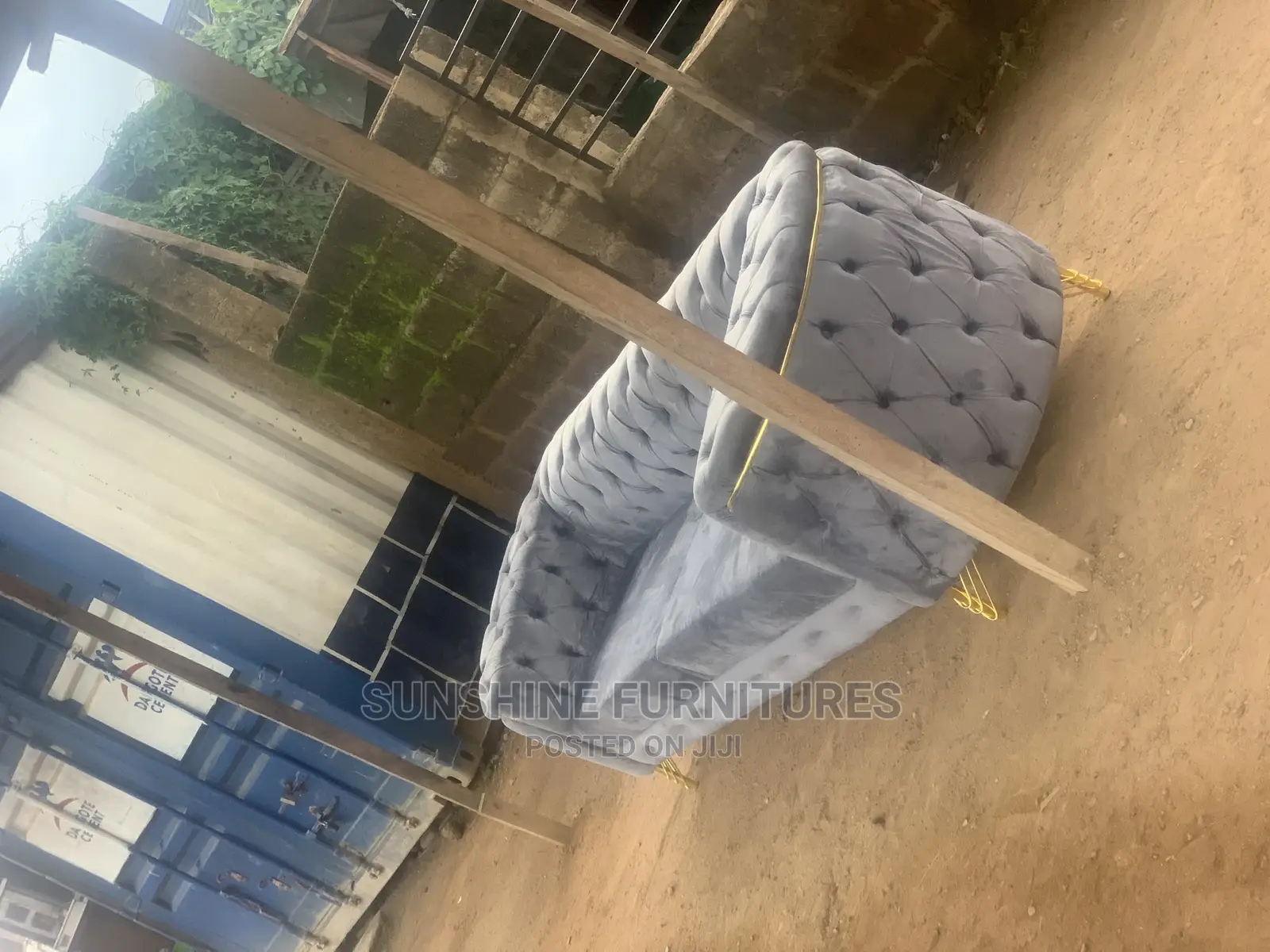 3 Seater Tufted Sofa