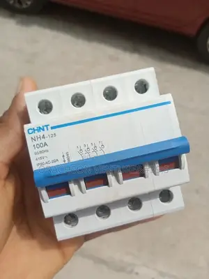 4pole 100amps Chint MCB