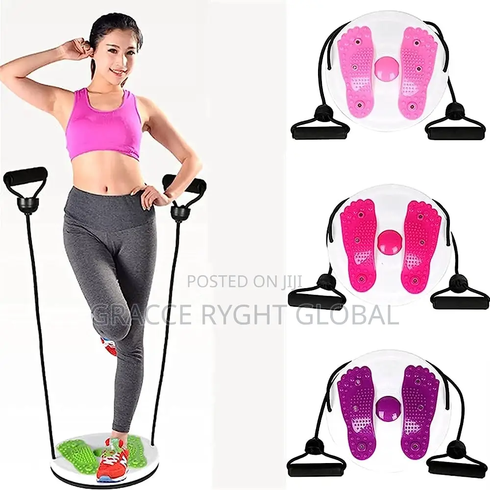 Waist Twisting Disc Board With Handle