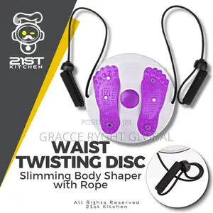 Waist Twisting Disc Board With Handle