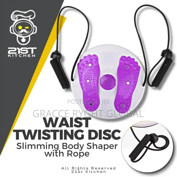 Waist Twisting Disc Board With Handle