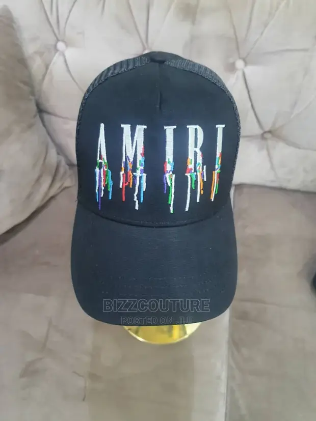 Original AMIRI Face Cap for Men's Available in Store in Lekki
