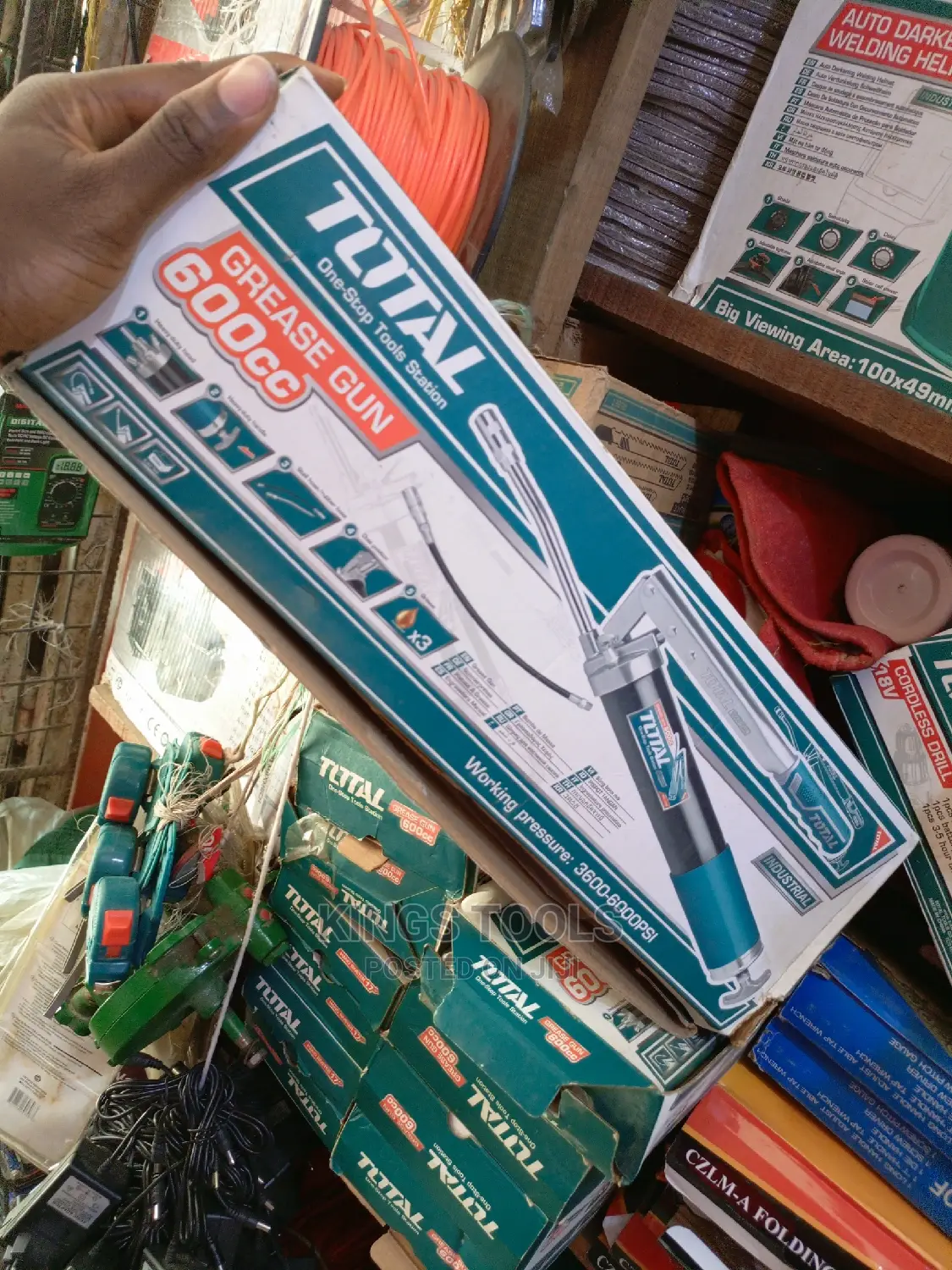 Grease Gun 600cc